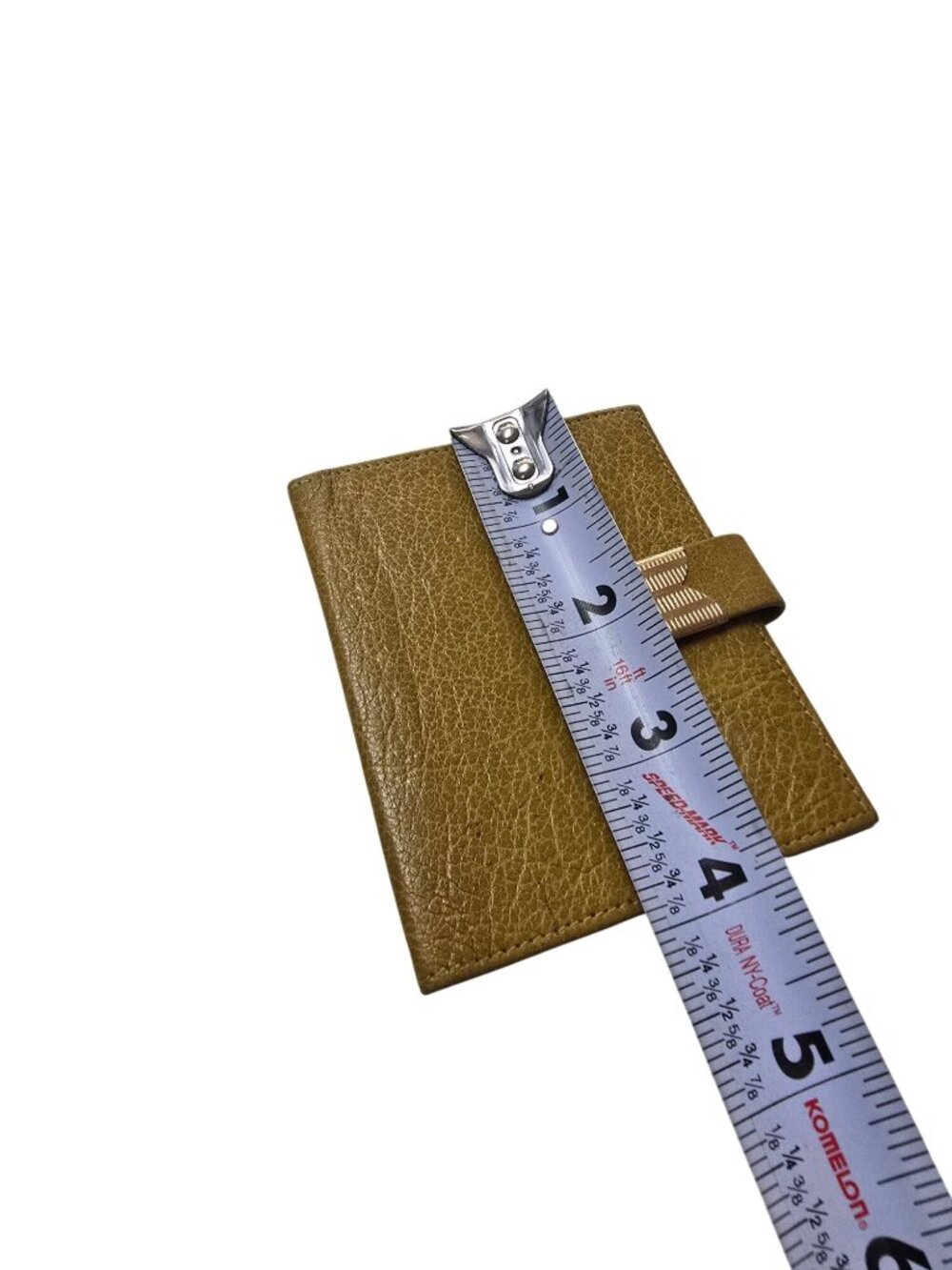 Vintage Bond Street Leather Wallet Gold‑Tone Snap Clasp Original - Picture 5 of 11